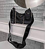 Модна жіноча нейлонова чорна сумка Prada 2 в 1 Прада, фото 2