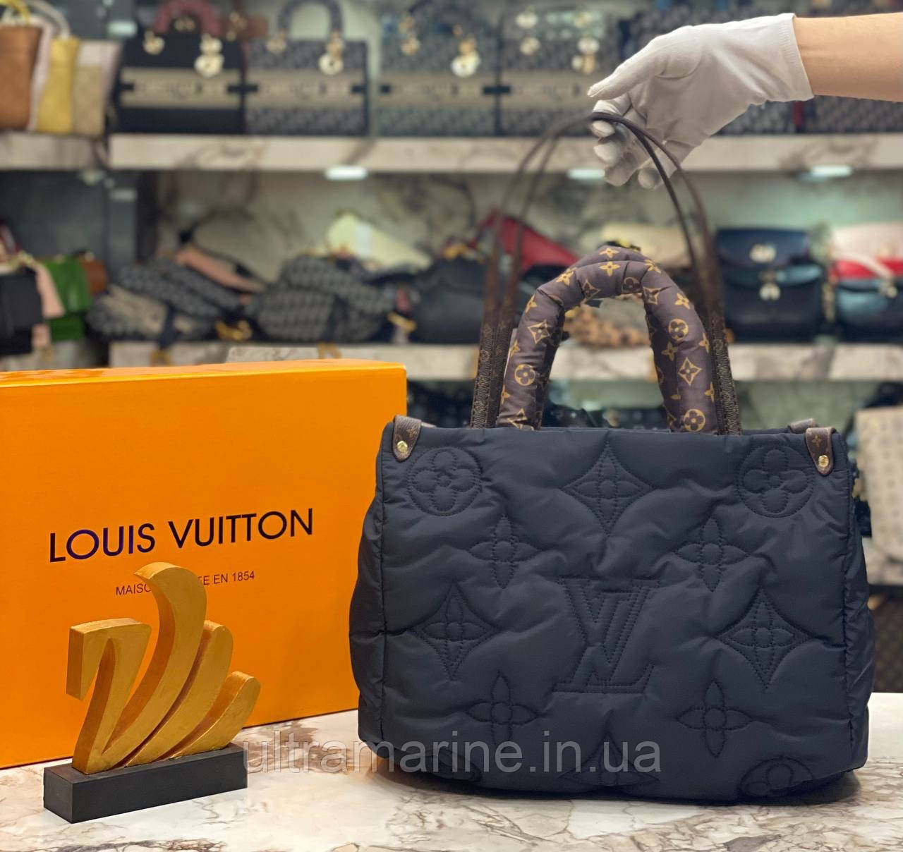 Модна жіноча сумка шопер з ручками Louis Vuitton Луї Вітон