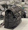 Модна жіноча чорна сумка з ручками Prada Прада, фото 5