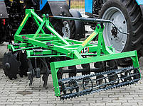 Дискова борона навісна 2 секції 1.3 м (6 дисків), фото 8