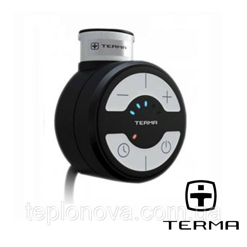 ТЕН Чорний 600w Terma MOA Black ТЕН Електричний для рушникосушки