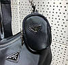 Жіноча нейлонова брендова сумка Prada Прада, фото 5