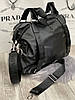 Модна жіноча велика нейлонова дорочна сумка Prada Прада, фото 10