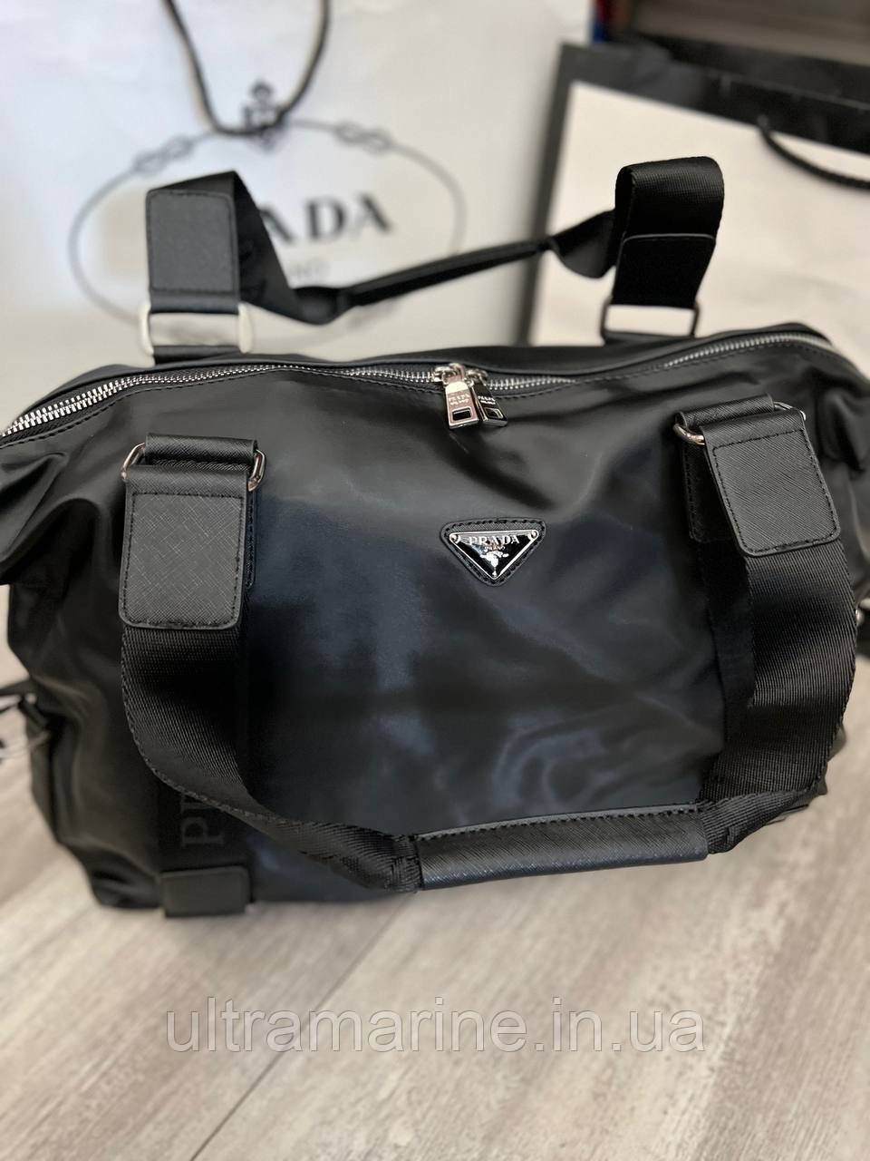Модна жіноча велика дорожня сумка Prada Прада