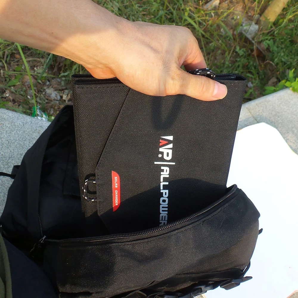 Солнечная панель зарядка Allpowers 21W 5V (AP-5V21W), цена 3550 грн ...