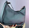 Модна жіноча нейлонова чорна сумка Prada Прада 2 в 1, фото 6