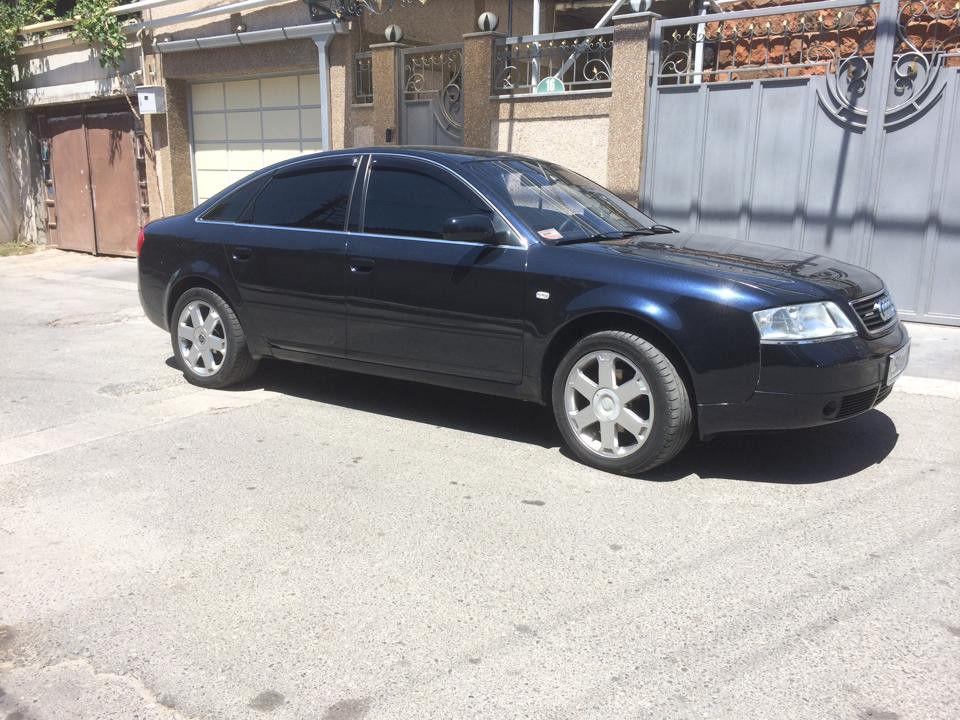 Дефлектори дверей (вітровики) Audi A6 Sd (4B/C5) 1997-2004 деф.ококон "CT", фото 1