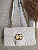 Модна шкіряна сумка Gucci Гучі, фото 7