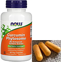 Фитосома куркумина NOW Curcumin Phytosome 60 veg caps