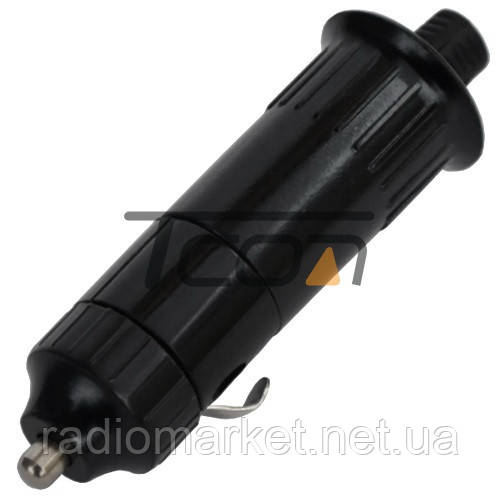 Роз'єм (штекер) автоприкурювача під шнур, посилений, фото 1