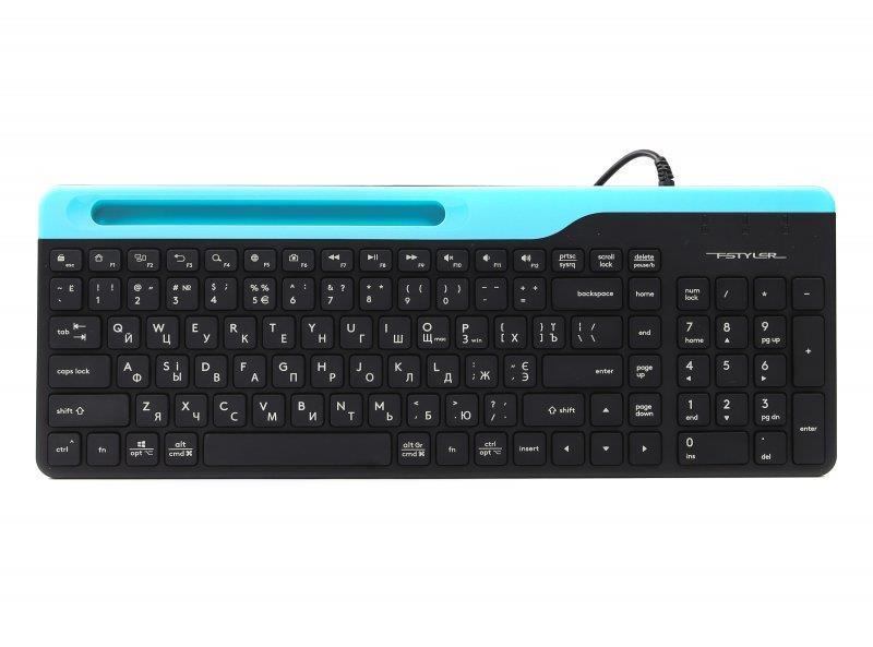 Клавіатура A4Tech Fstyler FK25 Black USB