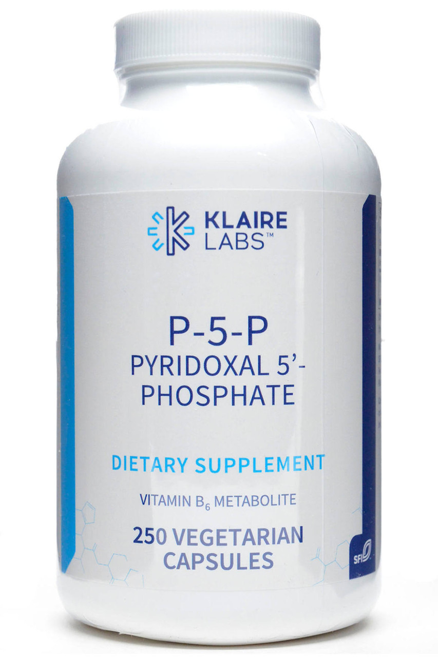 Klaire Labs P-5-P, 30 mg. 1500% / 250 Vegetarian Capsules