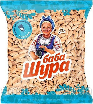 Ядро соняшника смажене солоне "Баба Шура" 150г