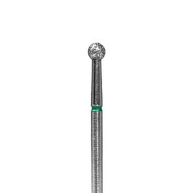 Divia - Фреза алмазна зелена Куля (3,3 мм)