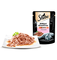 Sheba Selection in Sauce консервированный корм для котов с Лососем 24*85гр