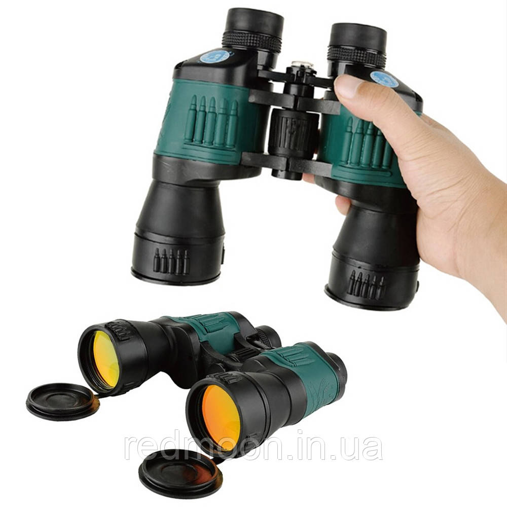 Тактичний бінокль 7х50, 750B-4802, з чохлом / Професійний бінокль для полювання, фото 1