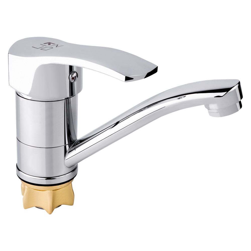 Змішувач для кухні одноважільний LIDZ 41 86 хром метал LDANN003MCRM35093, фото 1