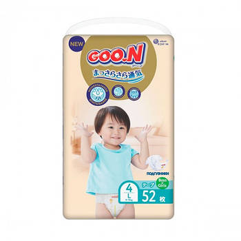 Підгузки Goo.N Premium Soft для дітей (L, 9-14 кг, 52 шт) 863225