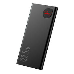 Портативний акумулятор павербанк Baseus Adaman Metal 10000 mAh 22.5 W 5 A Black (PPIMDA-B0A)