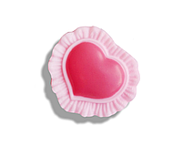 Мыло сувенирное ароматизированное "Сердце с рюшами" 90г