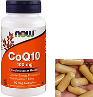 Коензим Q10 NOW CoQ10 100 mg 90 капс