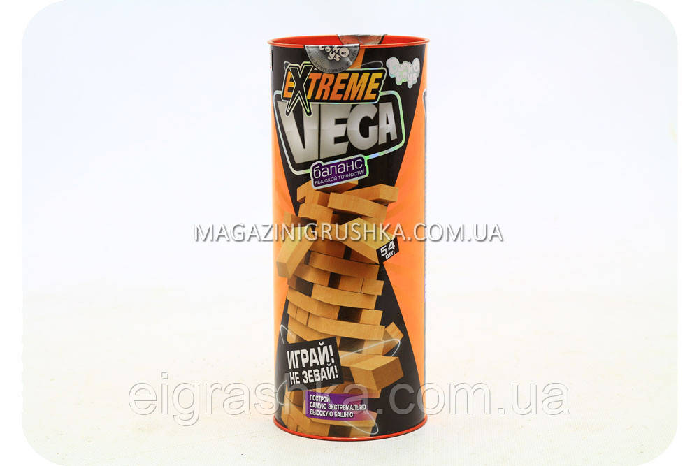 Настольная игра Vega ( Вега ). Украинская версия игры Башня Дженга (Jenga) - фото 2 - id-p1656895235