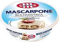 Сыр маскарпоне Mlekovita Mascarpone Cream Cheese Kuchmistrza 250 г 78%