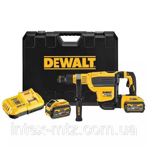 Перфоратор акумуляторний DeWALT DCH614X2 54В SDS MAX