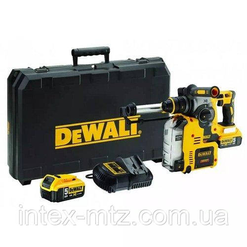 Перфоратор акумуляторний DeWALT DCH275P2 18В SDS-Plus