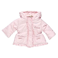 Стильная детская ветровка для девочки BRUMS Италия 131BCAA001 Розовый 68см ӏ Верхняя одежда для девочек.Топ!