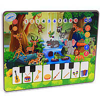 Розвиваючий музичний дитячий повчальний планшет «Зоопарк» Limo Toy (M 3812)