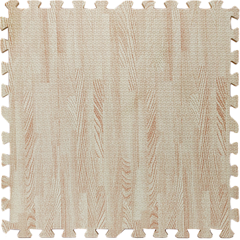 Підлога пазл - модульне підлогове покриття 600x600x10мм біле дерево (МР8)