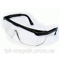 Открытые защитные очки с прозрачной линзой