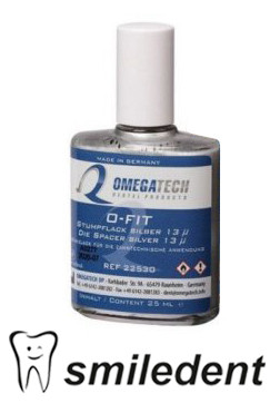 Лак компенсаційний Stumpflak (Штумпфлак), срібло 25ml, 13 мкм.
