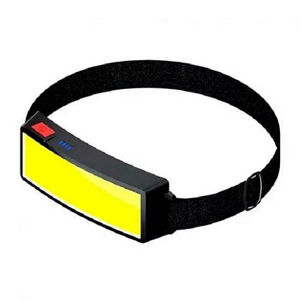 Фонтар налобний BL-F007 COB з USB зарядкою 8130, фото 2