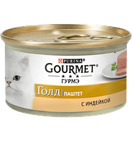 Gourmet Gold Гурме Голд Паштет с Индейкой 24* 85гр