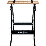 Стол монтера металлический складной Vorel 29420 (Польша), фото 3