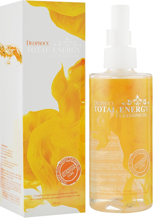 Гідрофільна олія тонізуюча Deoproce Total Energy Deep Cleansing Oil