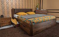 Ліжко Грейс з шухлядами Олимп 120x190