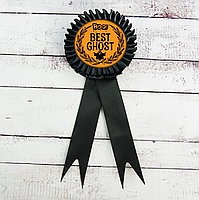 Медаль "Кращий привид" на Хелловін, Аксессуар на хэллоуин "Лучший призрак", фото 2