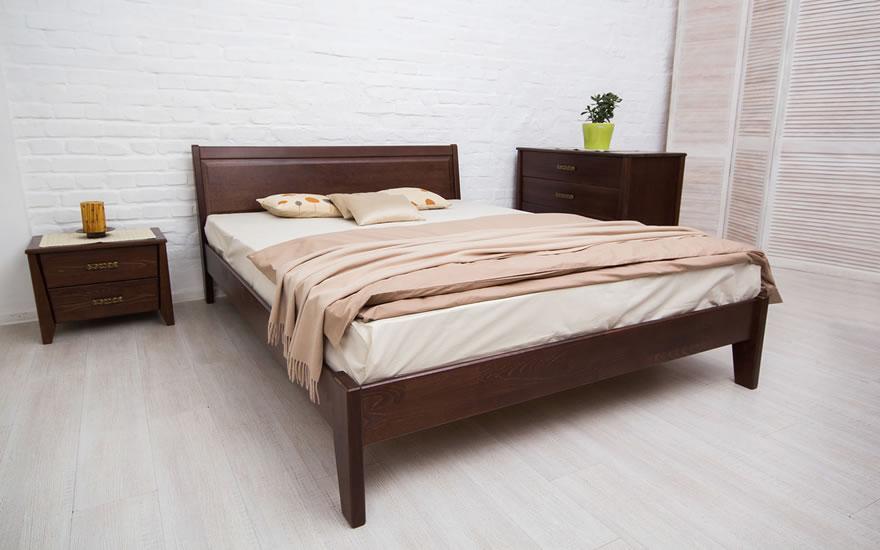 Ліжко Сіті з фільонкою без ізніжжя Бук Олимп 120x190, фото 1