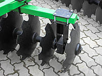 Дискова борона навісна 2 секції 2.0 м з катком (9 дисків), фото 8