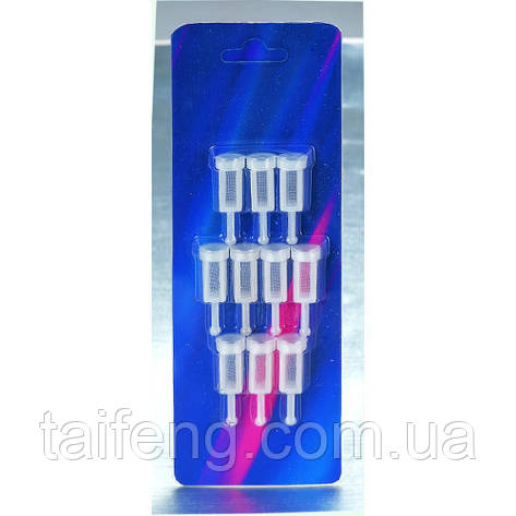 Фільтри для фарбопульта (в верхній бачок) 10 шт. на блістері AUARITA GRTF-10pcs, фото 1