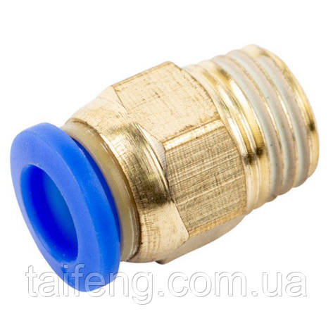 Штуцер цанговий прямий 10 мм*3/8" AIRKRAFT SPC10-03, фото 1