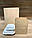 Набор №4 Коробка для Бенто-торта з Еко-боксом 20 см (10 шт) дерев'яною виделкою і пергаментом, фото 2
