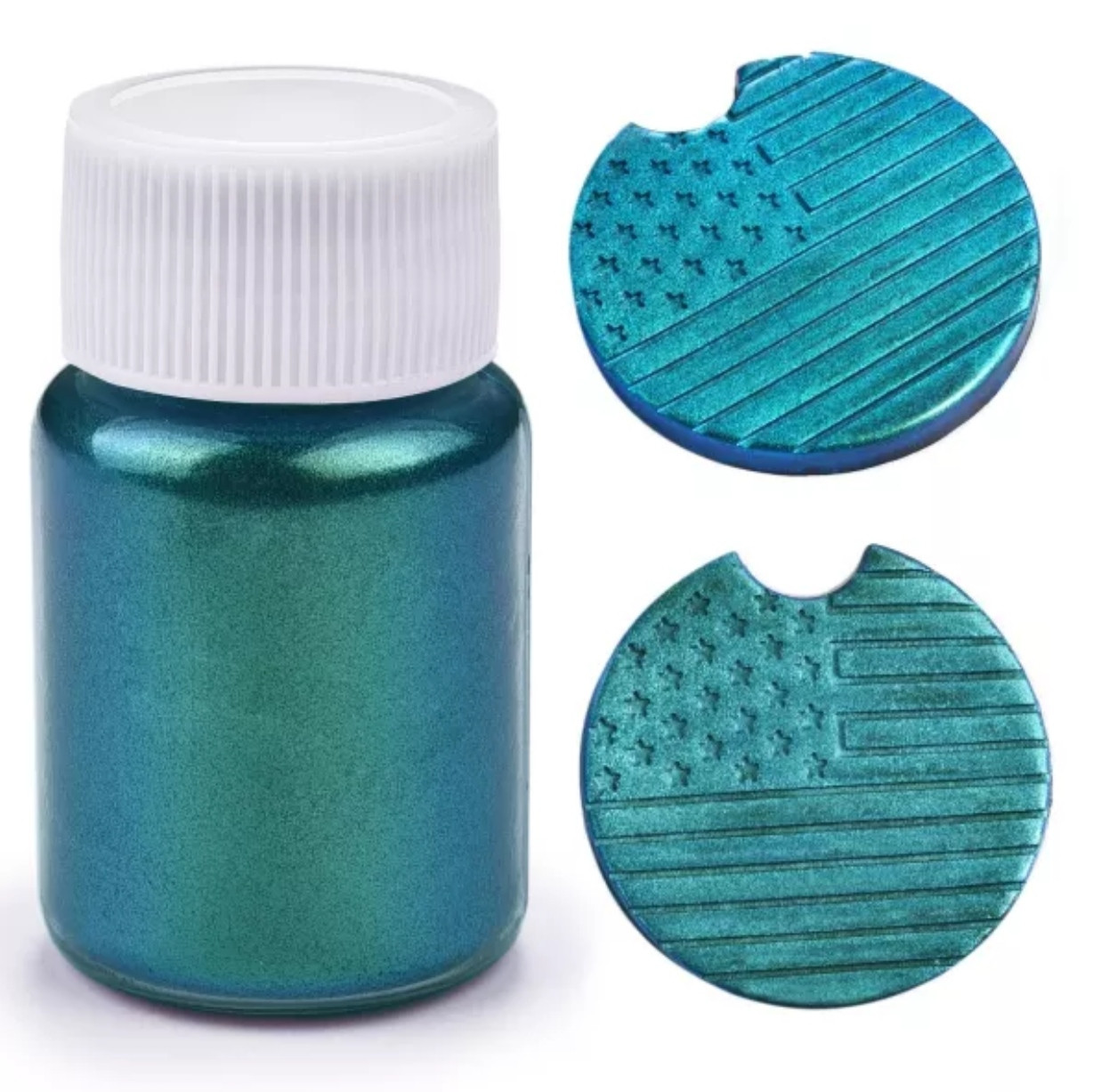 Пігмент преміум "Перо павича" хамелеон, перламутровий ArtResin. Уп. 10 г.