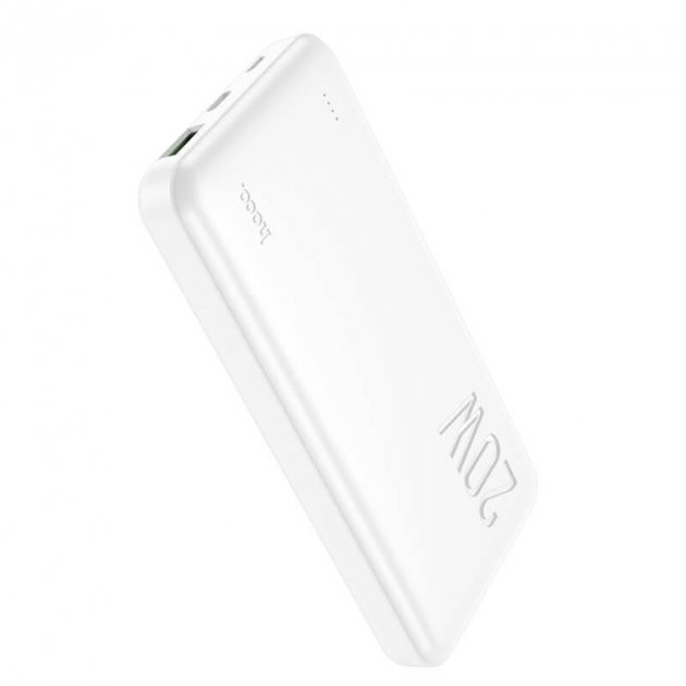 УМБ Powerbank Hoco J87 10000mAh 20W зі швидкою зарядкою білий
