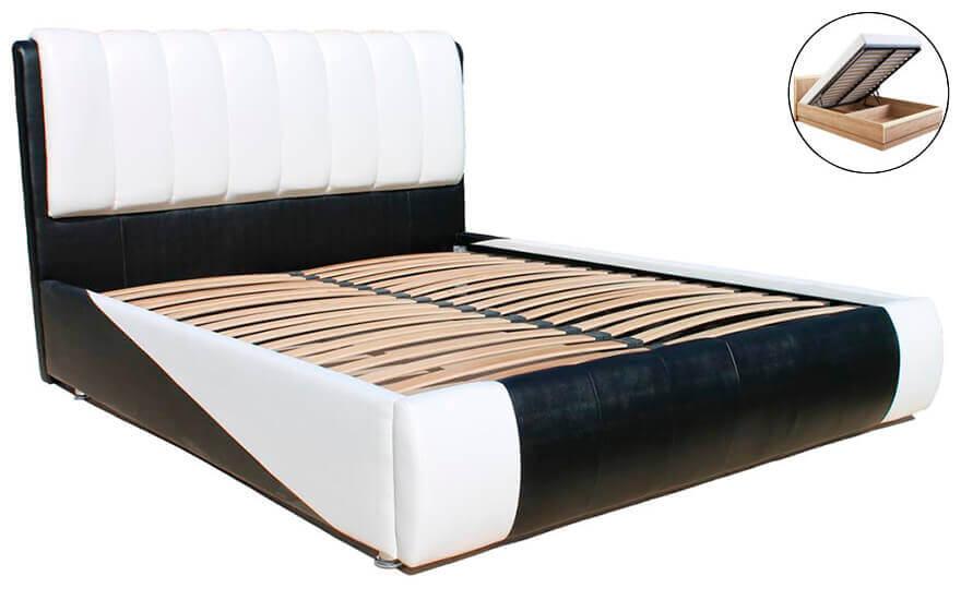 Ліжко Амбер з механізмом Городок меблі 160x190