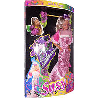 Кукла Susy в вечернем платье с диадемой, 29 см, в коробке