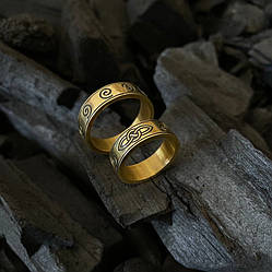 Кільце з латуні ручної роботи Gorillas Accessories